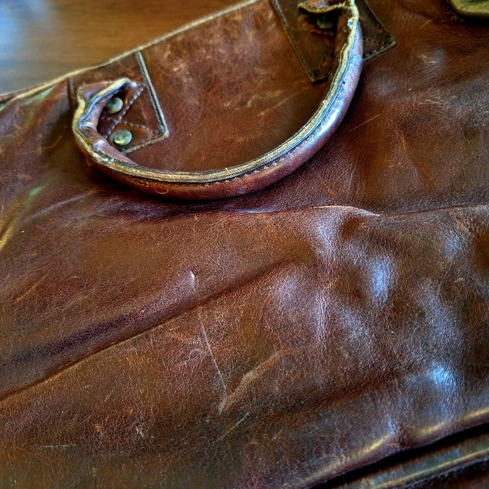 Vintage Will Leather Goods 1978 Cognac 